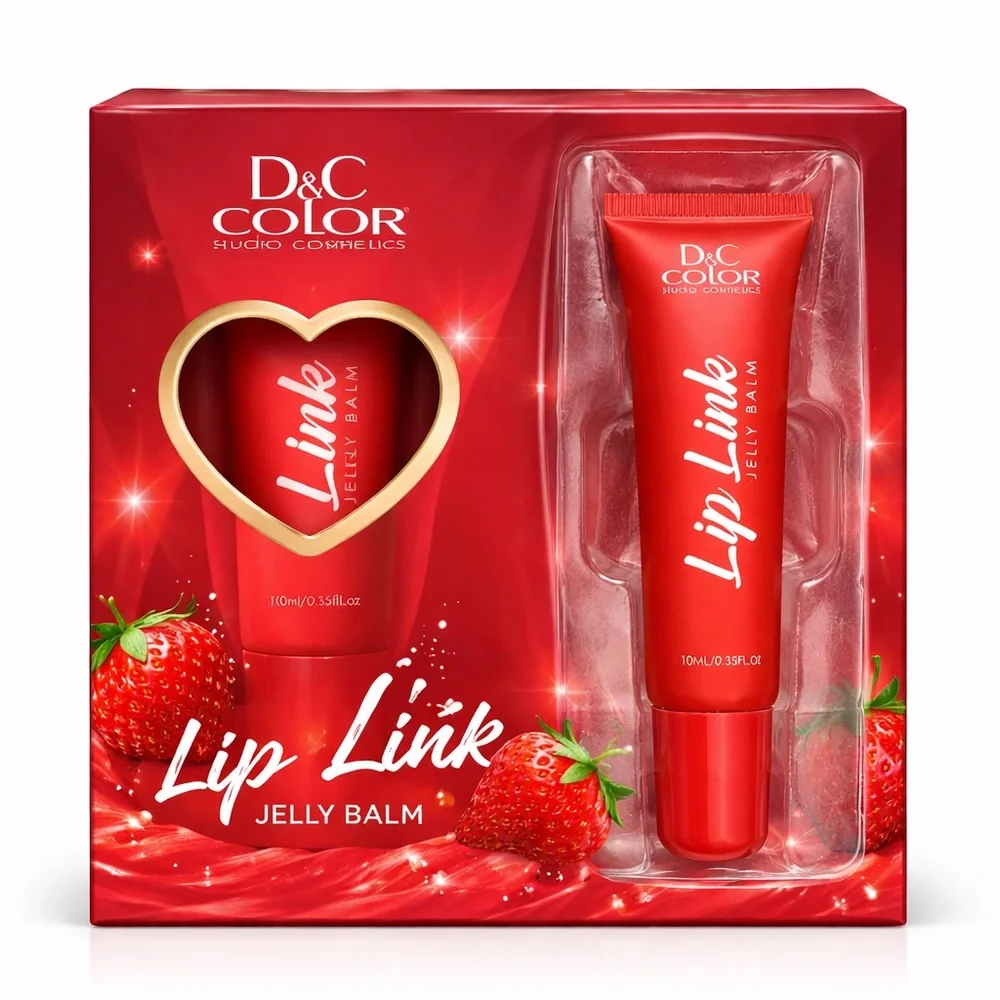 Lip Link Jelly Balm — Strawberry Red